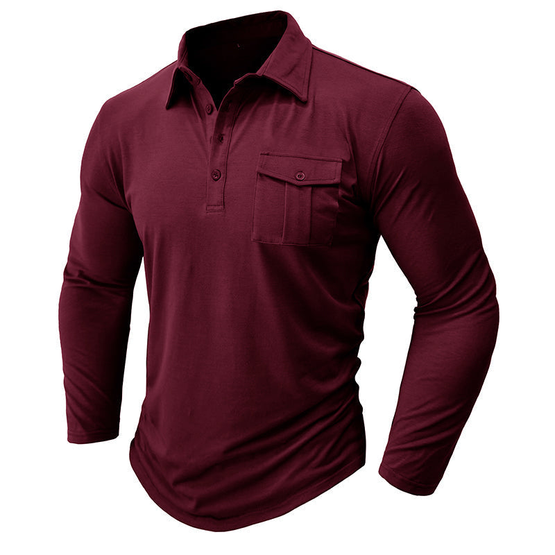 Modern Slim-Fit Casual Cotton Shirt for Men | Ethan