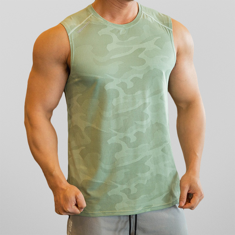 Aldrin - Quick-Dry Sleeveless Athletic Shirt for Men